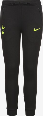 NIKE Regular Workout Pants 'Tottenham Hotspur' in Black: front