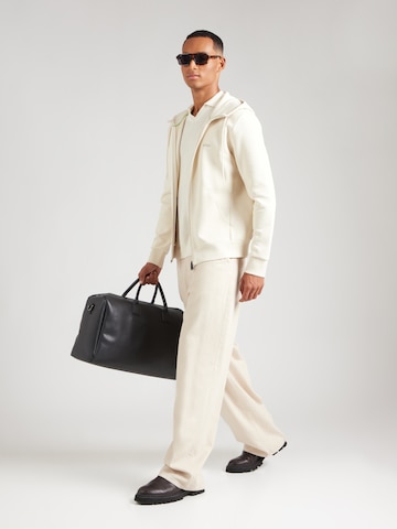 Veste de survêtement 'Saggy' BOSS en blanc