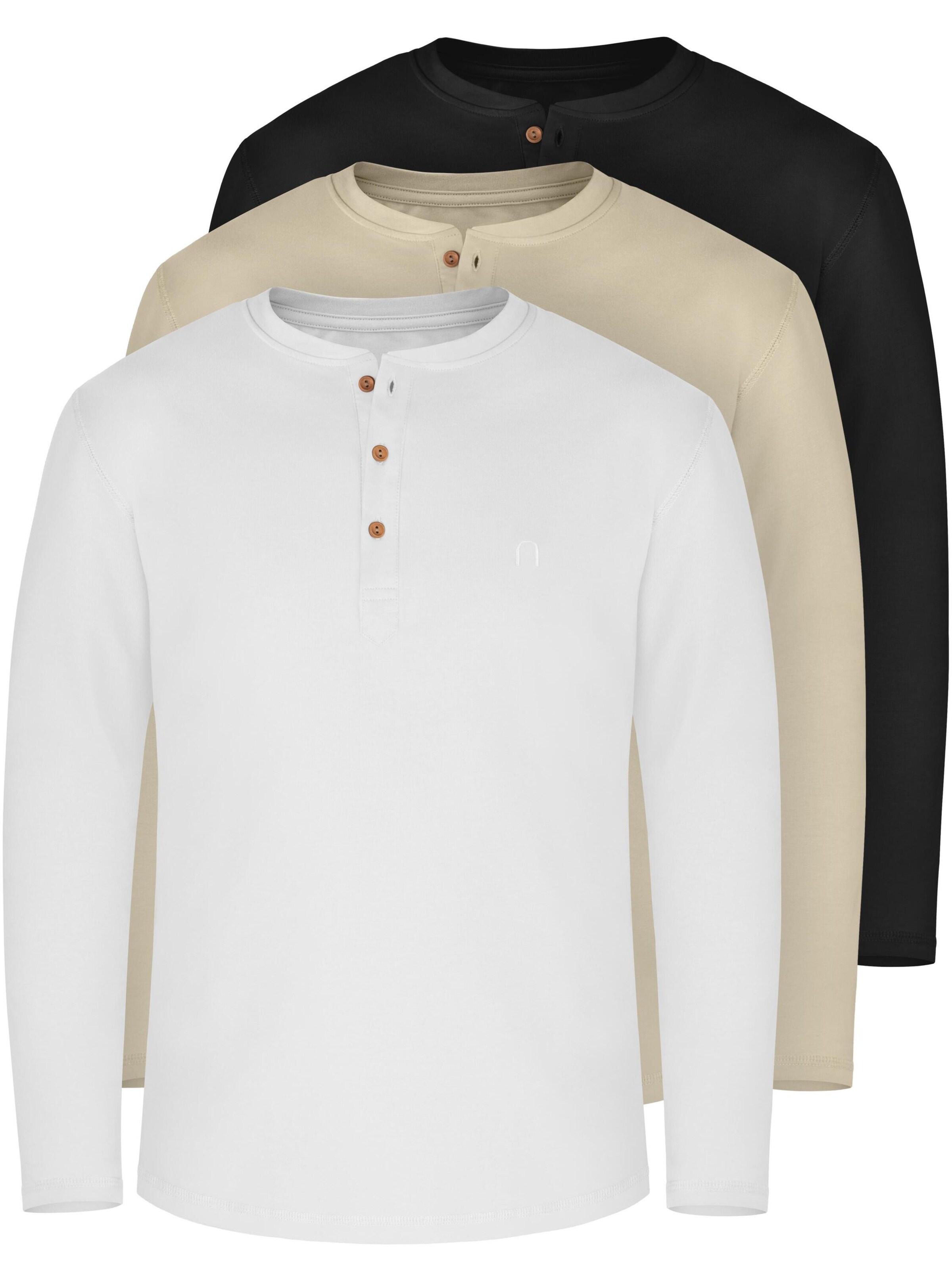 normani Shirt 'Neuville' in Gemengde kleuren: voorkant