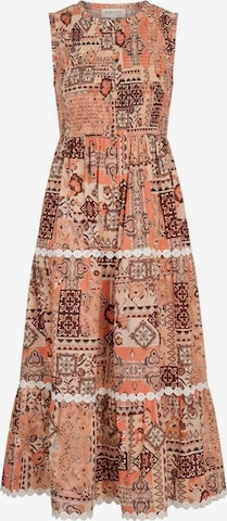 Robe d’été ' ' Apricot en rouge : devant