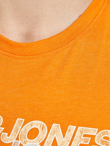 JACK & JONES T-Shirt 'Brady' in Orange