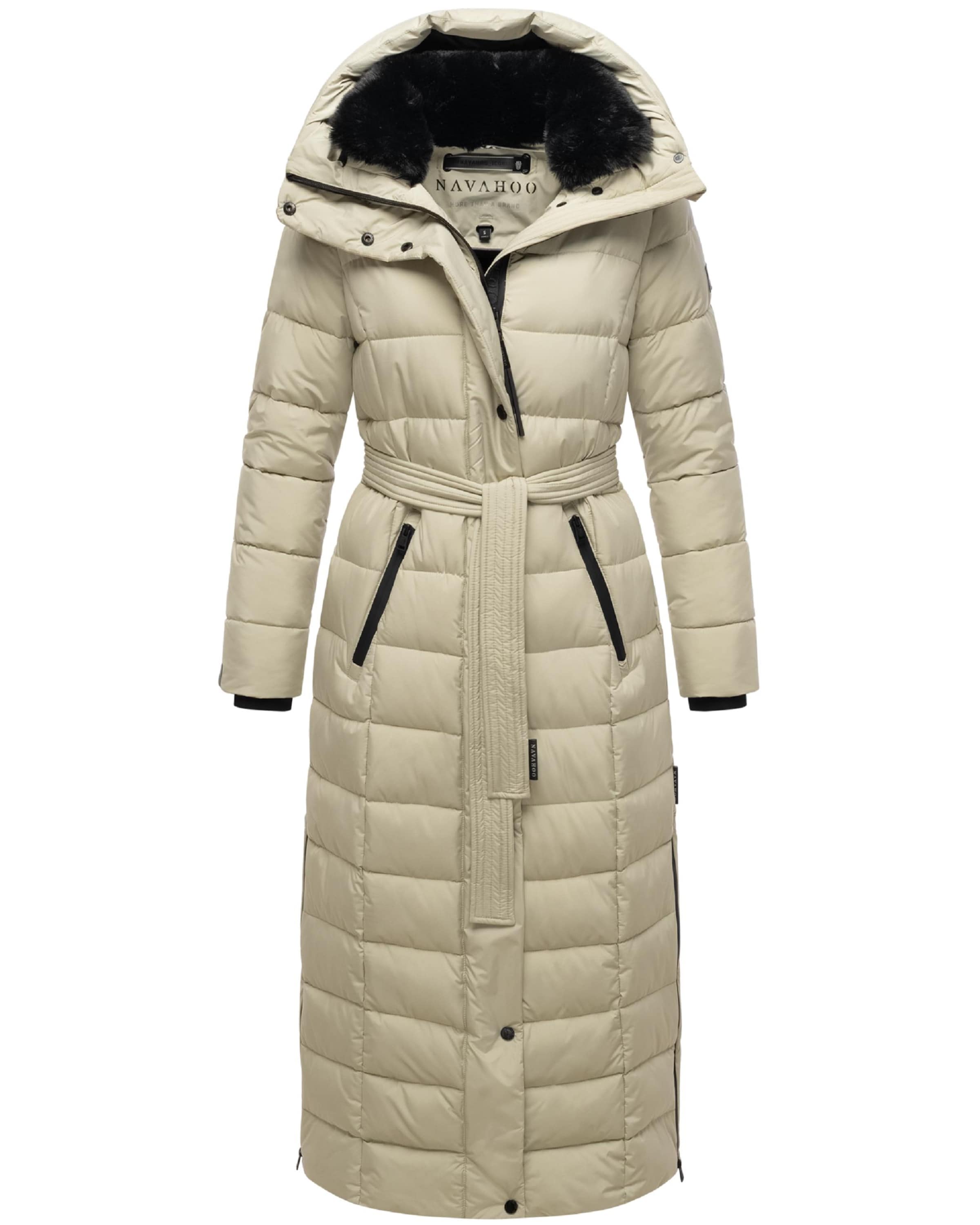 NAVAHOO Winter coat 'Das Teil XIV' in Grey
