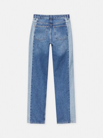 Pull&Bear Loosefit Jeans in Blau