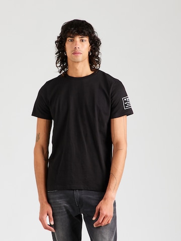 REPLAY Shirt in Zwart: voorkant