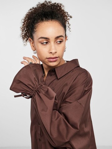 PIECES Blouse in Brown