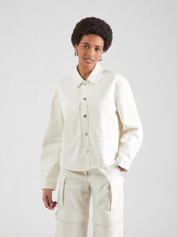 Chemisier 'ONLCASSIE' ONLY en beige : devant