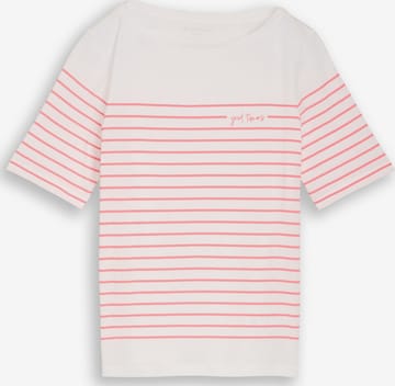 TOM TAILOR Shirt in White: front