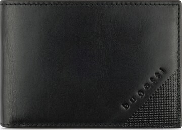 bugatti Wallet 'Nobile' in Black: front