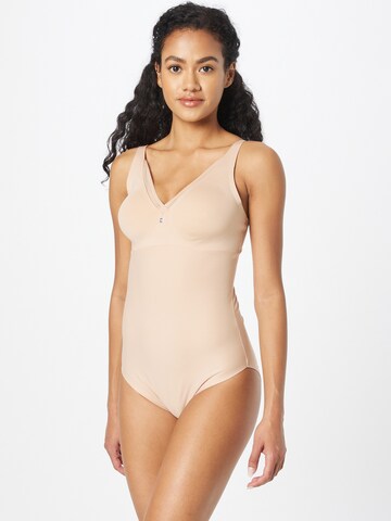 TRIUMPH Shaping Bodysuit 'True Shape Sensation' in Beige: front