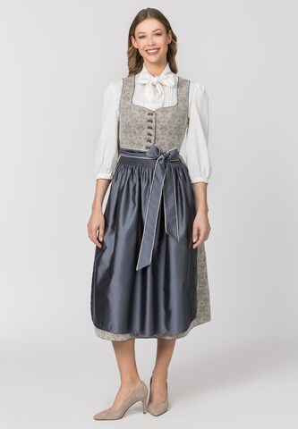 STOCKERPOINT Dirndl in Blauw: voorkant