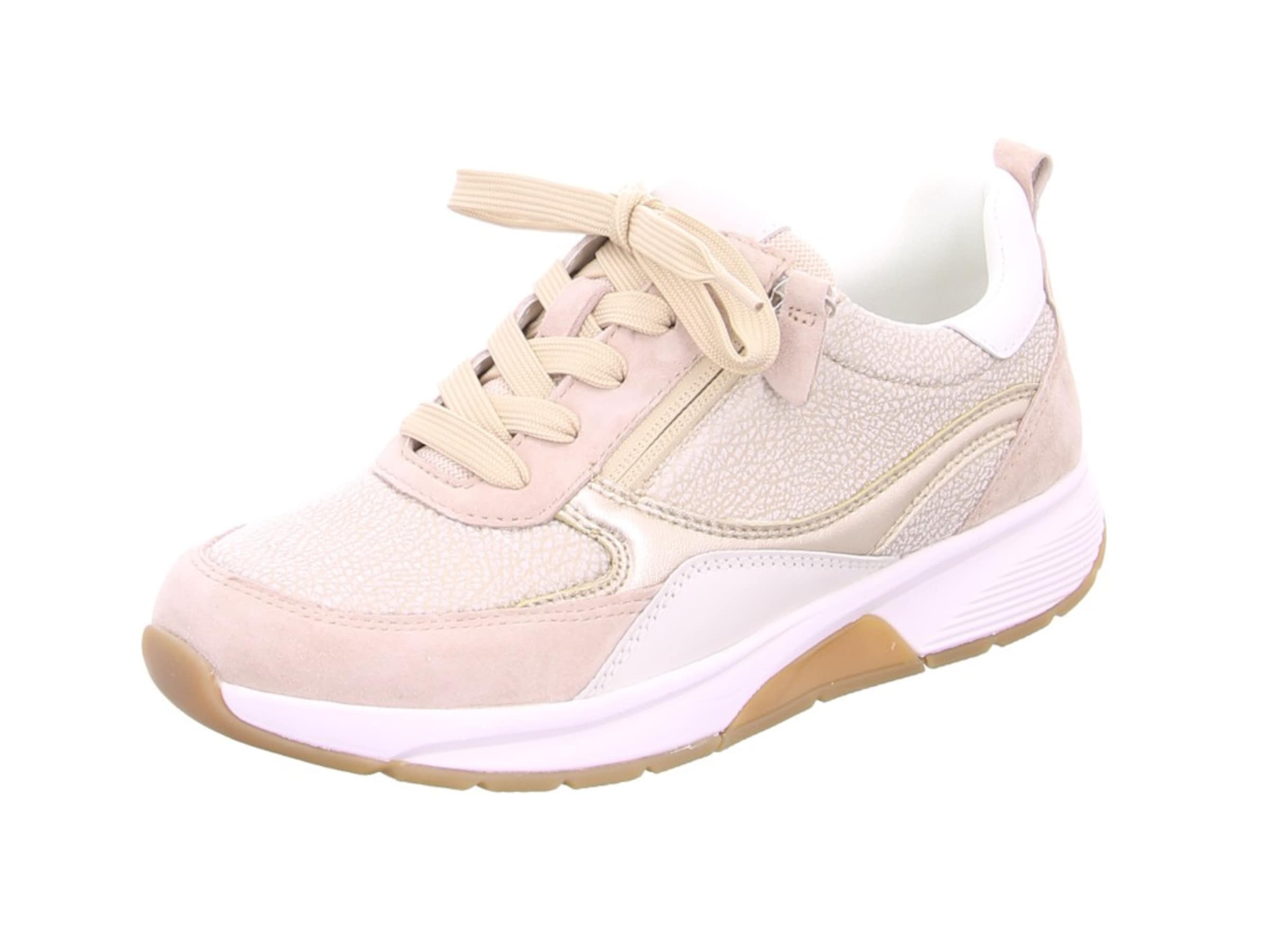 Rollingsoft Platform trainers in Beige: front