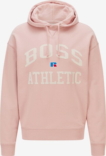 Felpa 'Safa Russell Athletic' BOSS Casual di colore blu / rosa / rosso / bianco, Visualizzazione prodotti