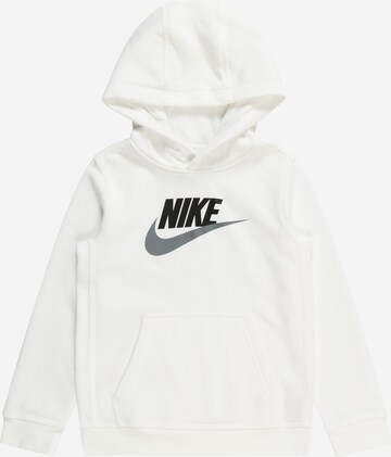 Nike Sportswear Суичър 'CLUB' в бяло: отпред