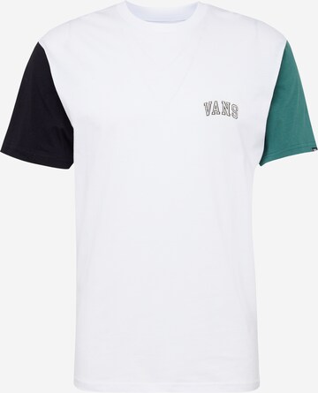 T-Shirt VANS en blanc : devant