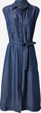 ESPRIT Платье-рубашка в Синий: спереди