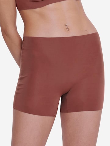 SLOGGI Boyshorts 'ZERO Feel 2.0' in Brown