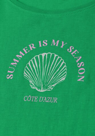 STREET ONE Shirt in Green