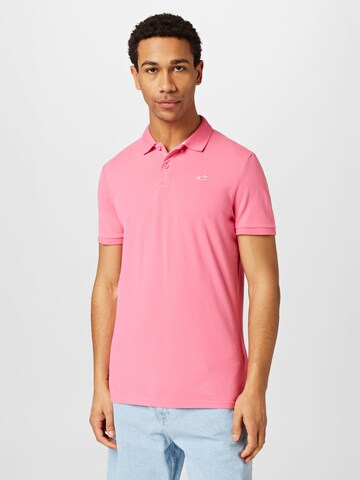 HOLLISTER Tričko 'EMEA' – pink: přední strana