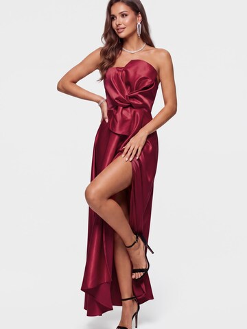 Ombre Abendkleid‌‌‌‌‌ in Rot