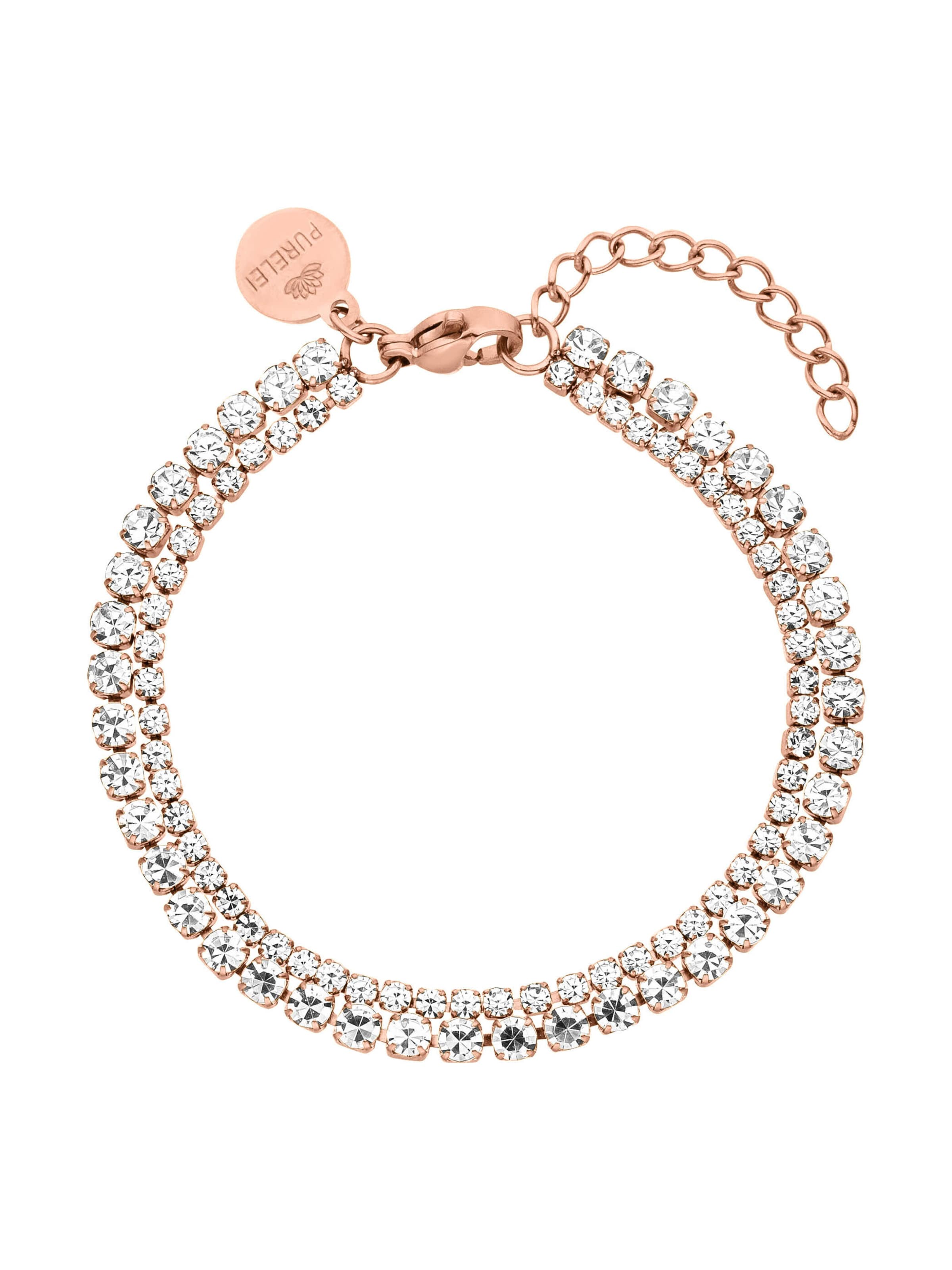 PURELEI - Pulsera 'Festive' en oro: frente