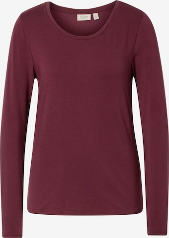 Fransa Shirt in Rood: voorkant