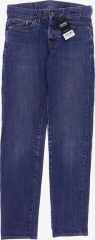 H&M Jeans in 28 in Blue: front