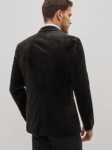 Coupe slim Veste de costume Next en noir
