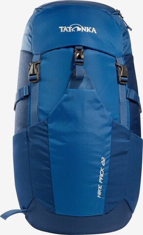 Zaino 'Hike Pack 22' di TATONKA in blu: frontale