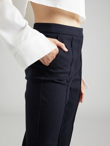 Regular Pantalon à plis TAIFUN en bleu
