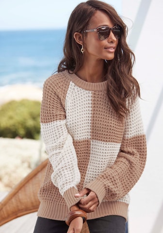 VIVANCE Pullover in Beige: predná strana