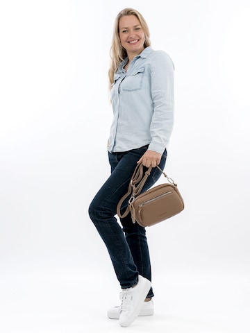 Borsa a spalla 'Debby' di Suri Frey in beige