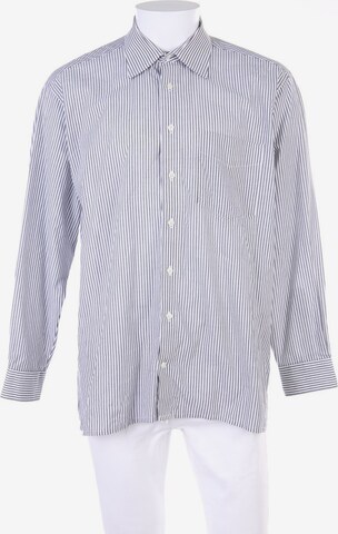 Barisal Button Up Shirt in L in Grey: front