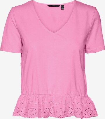 VERO MODA T-shirt 'EMILY' i rosa: framsida