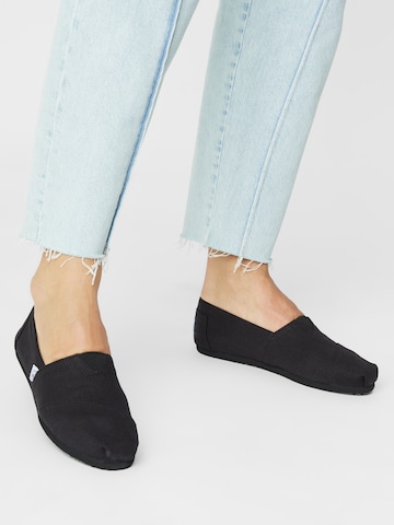 TOMS Espadrilles 'Alpargata Core' in Zwart: voorkant