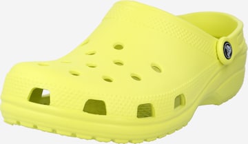 Crocs Clogs in Yellow: front