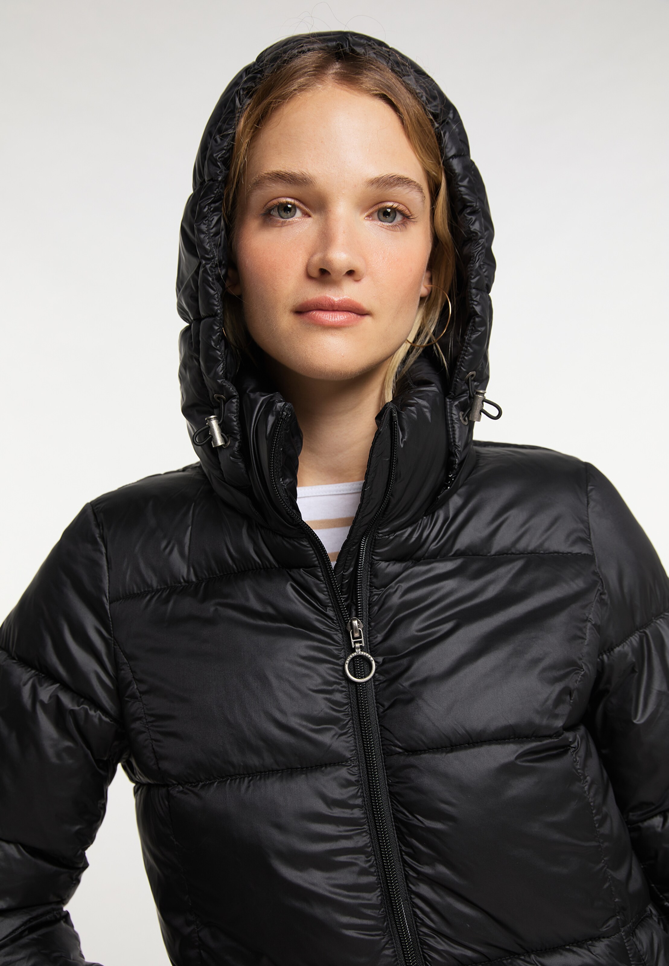 Frauen Mäntel DreiMaster Maritim Mantel in Schwarz - GO79631 Frauen Mäntel DreiMaster Maritim Mantel in Schwarz - GO79631