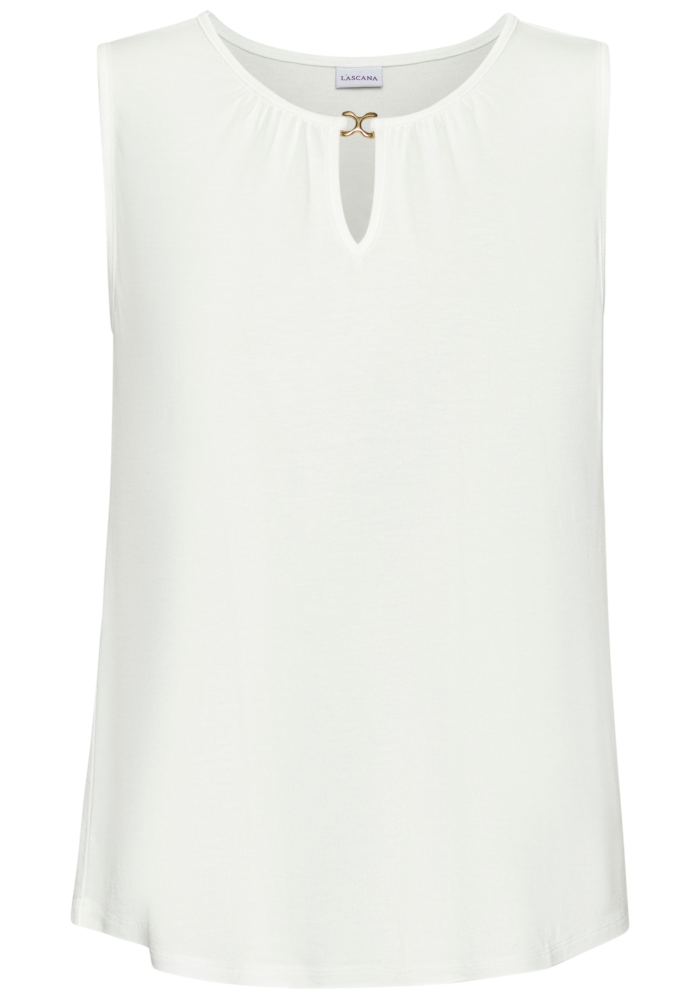 VIVANCE - Top em bege: frente