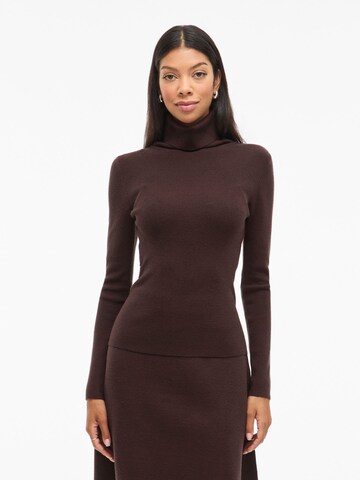 VILA Pullover 'VIAMARIA' i brun: forside