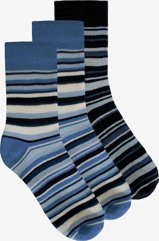 normani Athletic Socks in Blue: front