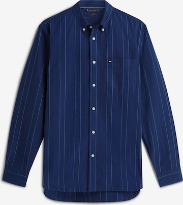 zils TOMMY HILFIGER Krekls 'Heritage': no priekšpuses