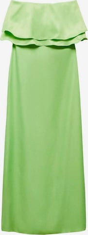 MANGO Dress 'moon' in Green: front