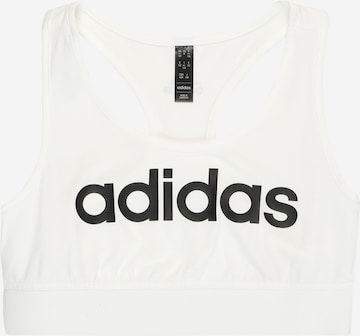 ADIDAS SPORTSWEAR Sport onderkleding 'Essentials Linear Logo ' in Wit: voorkant