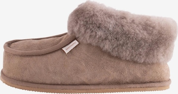 SHEPHERD Hausschuh 'Lena' in Beige: Vorderseite