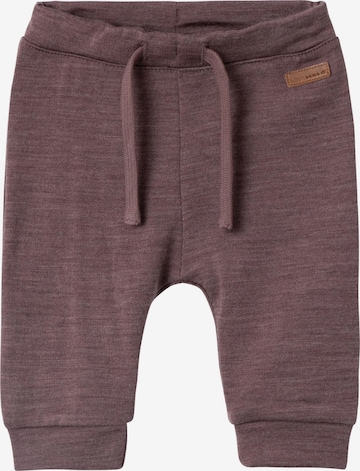 Regular Pantalon NAME IT en marron : devant