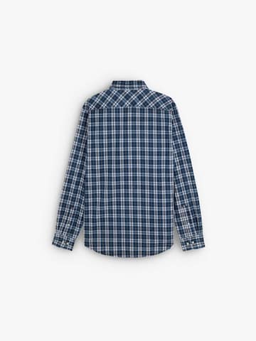 Scalpers Regular fit Button Up Shirt 'Mark' in Blue