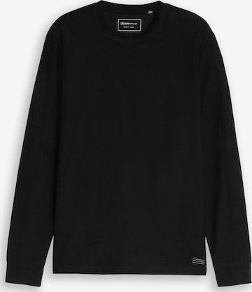 TOM TAILOR DENIM Shirt in Schwarz: Vorderseite