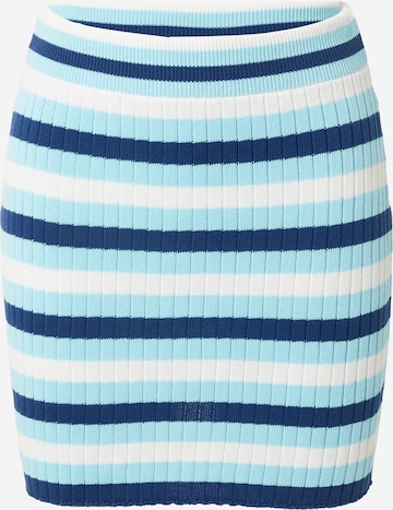 UNITED COLORS OF BENETTON Rok in Blauw: voorkant