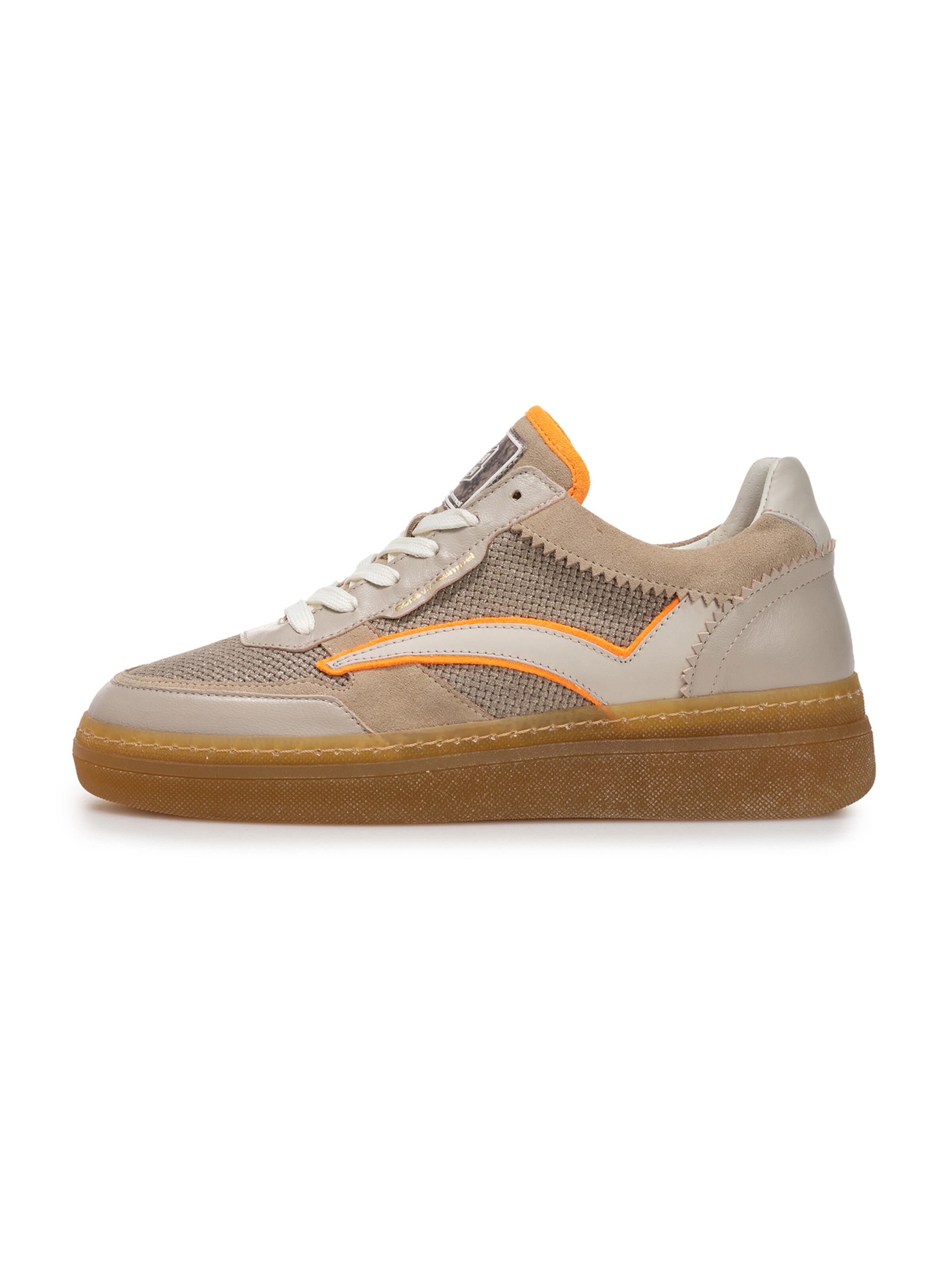 Sneaker bassa 'Fygi' di Floris van Bommel in beige: frontale