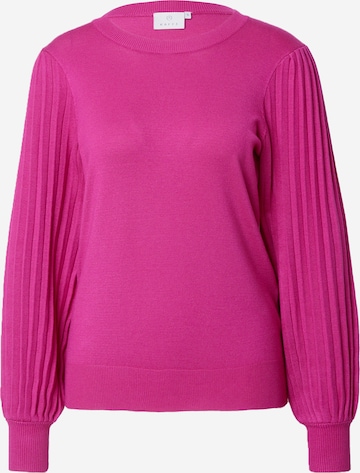 Kaffe - Pullover 'Lone' em rosa: frente