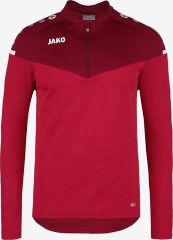 JAKO Athletic Sweatshirt in Red: front